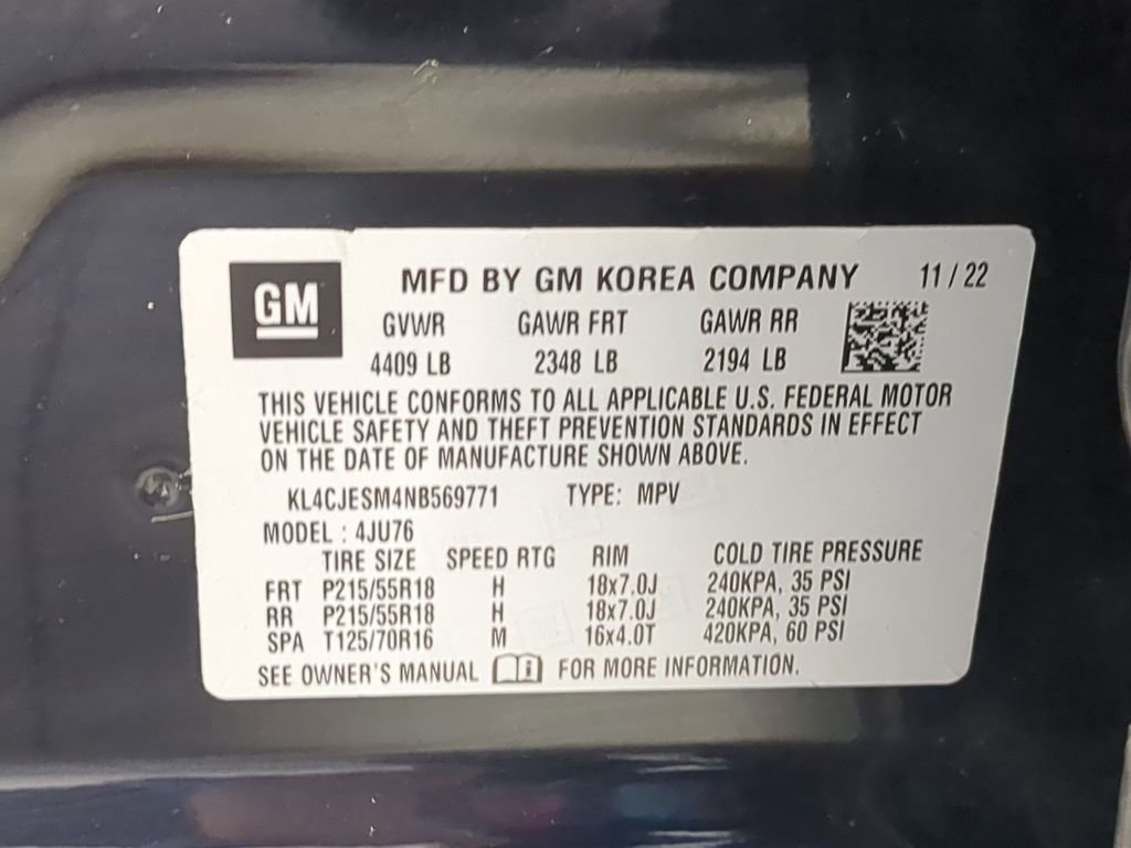 Used 2022 Buick Encore Preferred w/ Safety Package AWD/4WD image 32