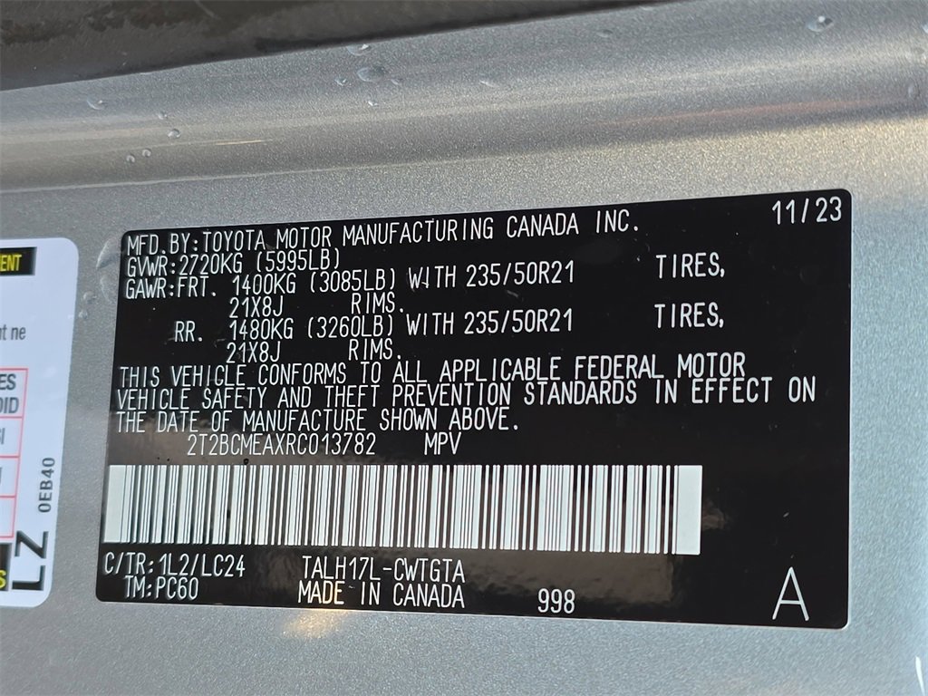 Certified 2024 Lexus RX 500h F Sport image 36