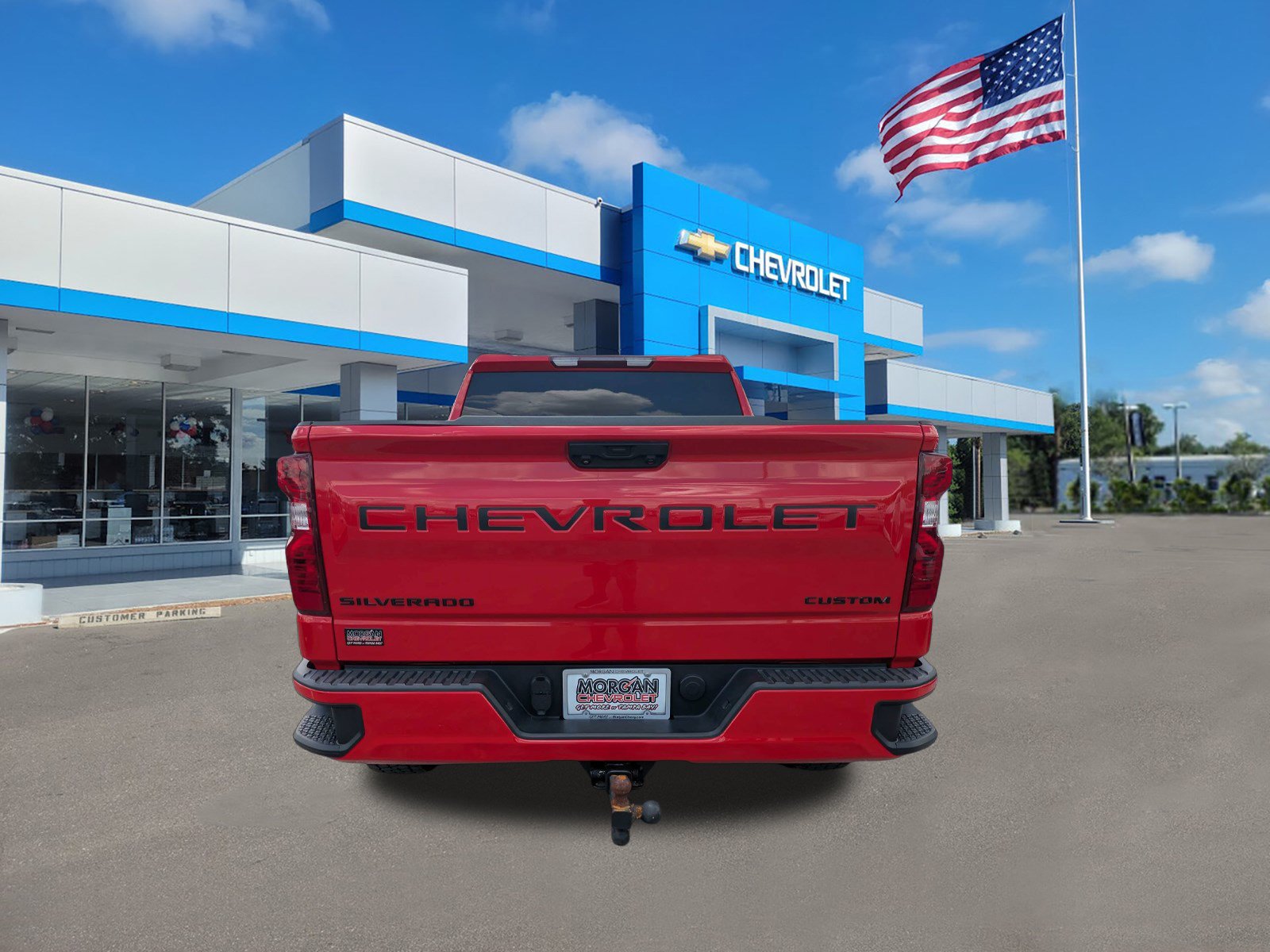 Used 2023 Chevrolet Silverado 1500 Custom w/ LPO, Dark Essentials Package RWD image 4
