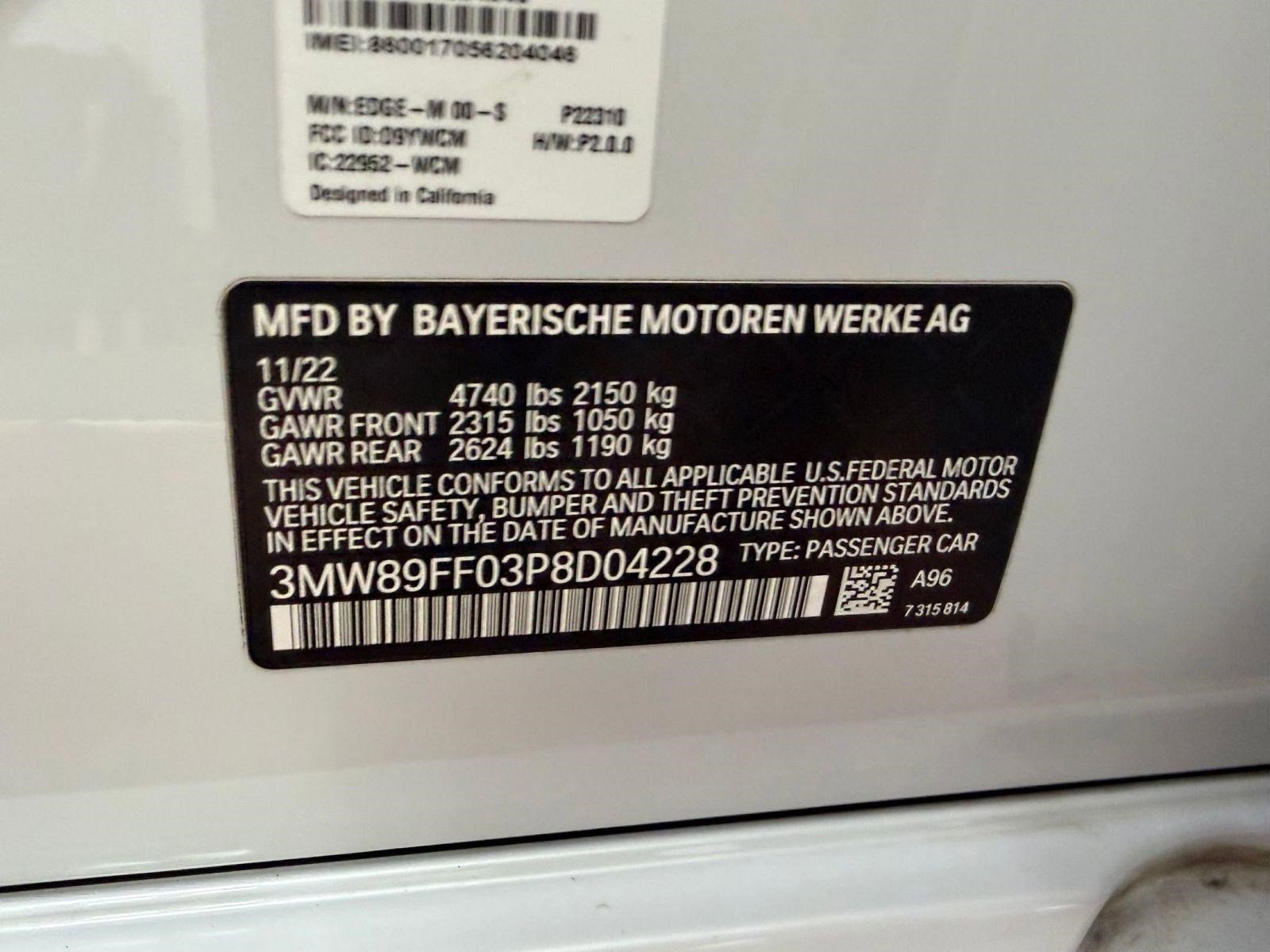 Certified 2023 BMW 330i xDrive Sedan w/ Driving Assistance Package image 16