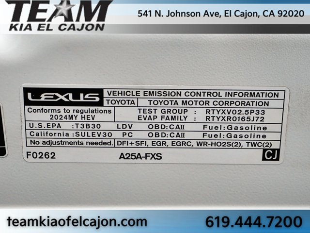 Used 2024 Lexus ES 300h Ultra Luxury w/ Accessory Package (Z2) FWD image 44