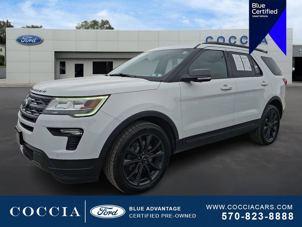 Certified 2018 Ford Explorer XLT w/ Equipment Group 202A image 1