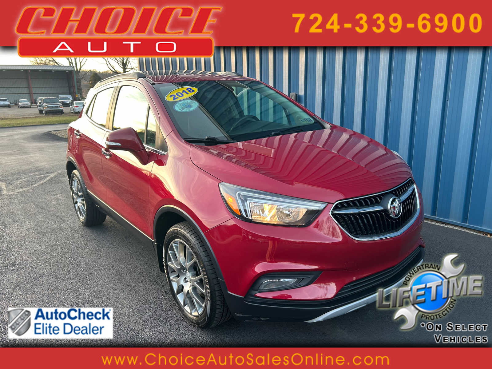 Used 2018 Buick Encore Sport Touring