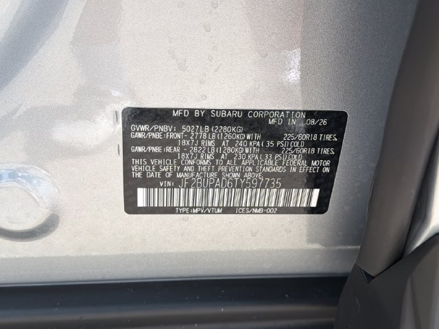 New 2026 Subaru Outback Premium AWD/4WD image 25