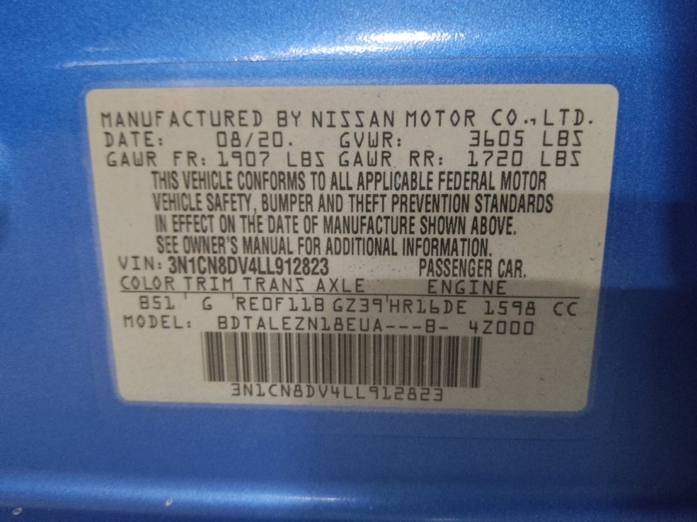 Used 2020 Nissan Versa S FWD image 33