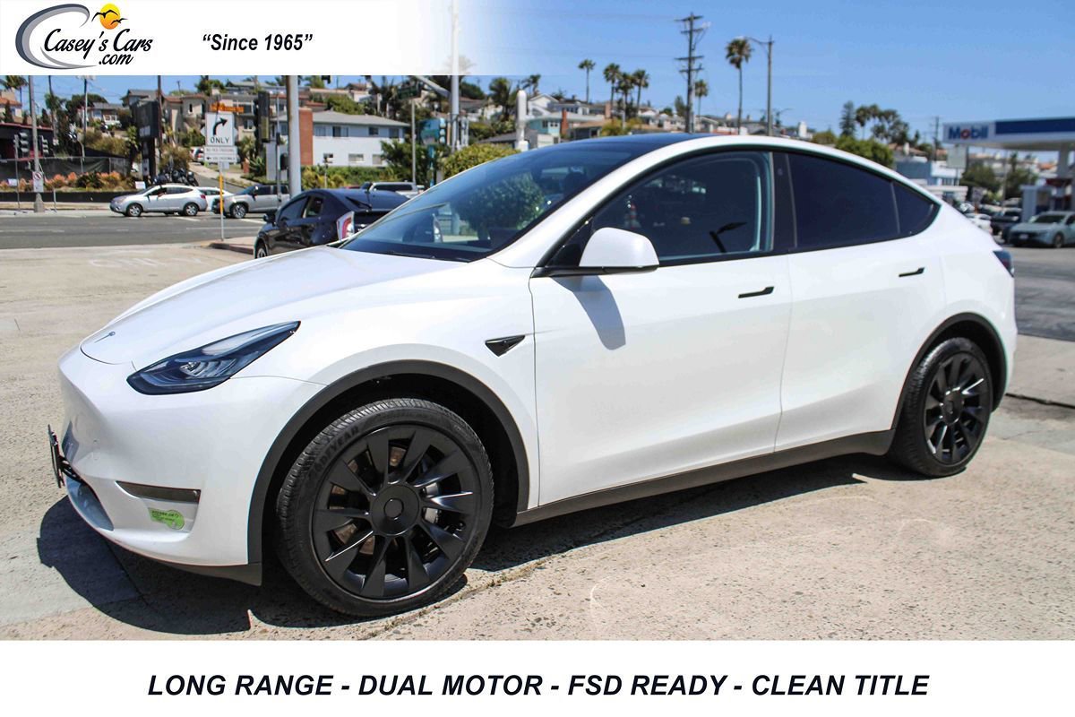 Used 2023 Tesla Model Y Long Range AWD/4WD image 1