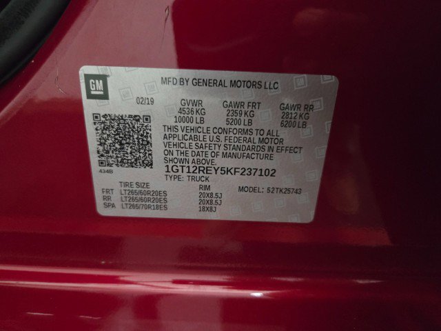 Used 2019 GMC Sierra 2500 SLT w/ Duramax Plus Package image 90