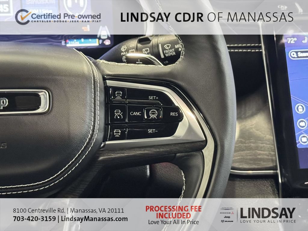 Used 2025 Jeep Grand Cherokee L Overland w/ Advanced Protech Group III AWD/4WD image 31