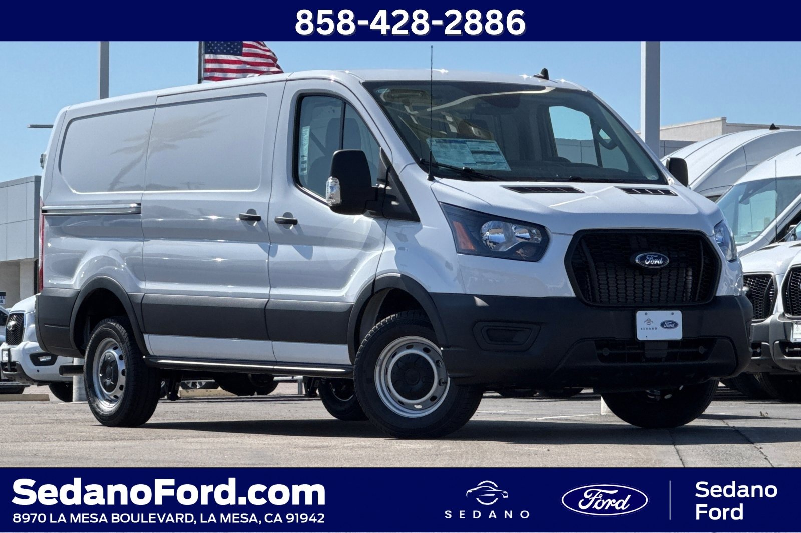 New 2025 Ford Transit 250 Low Roof w/ Upfitter Package