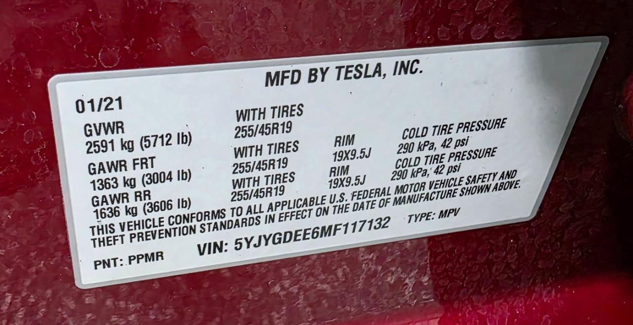 Used 2021 Tesla Model Y Long Range AWD/4WD image 43