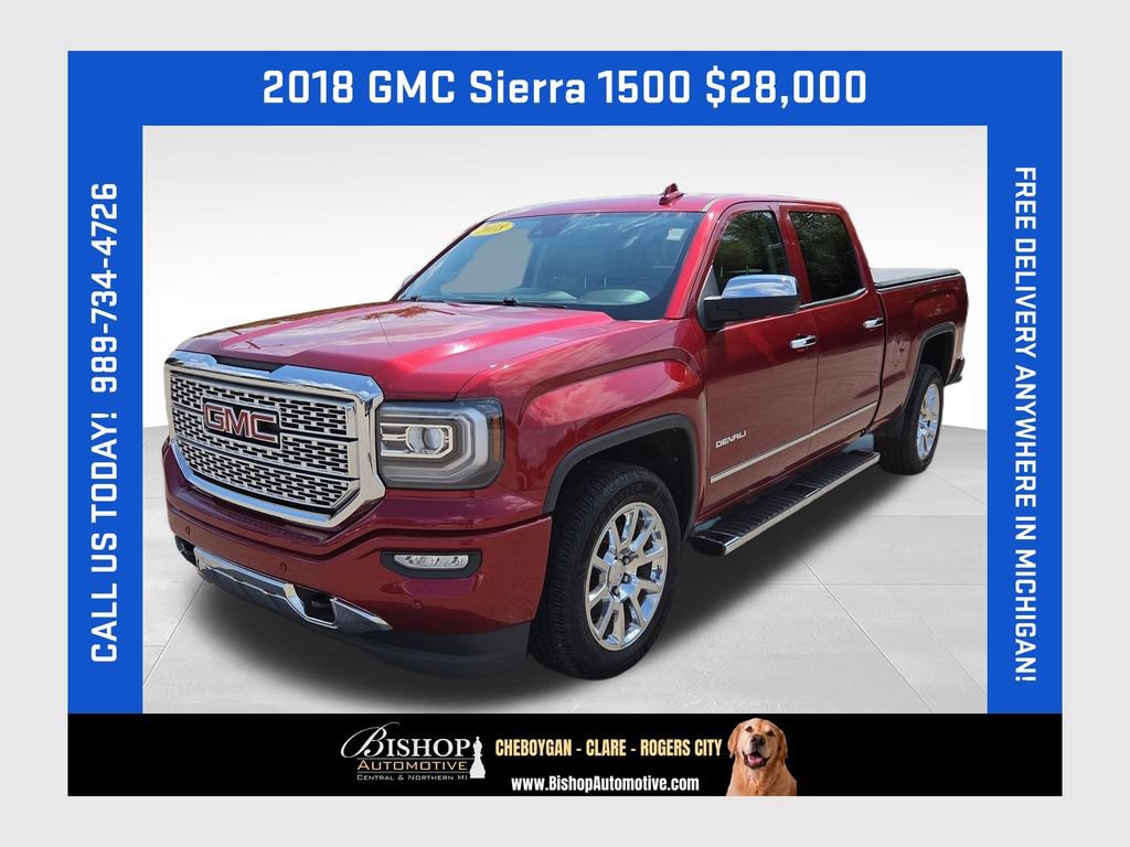 Used 2018 GMC Sierra 1500 Denali AWD/4WD image 1