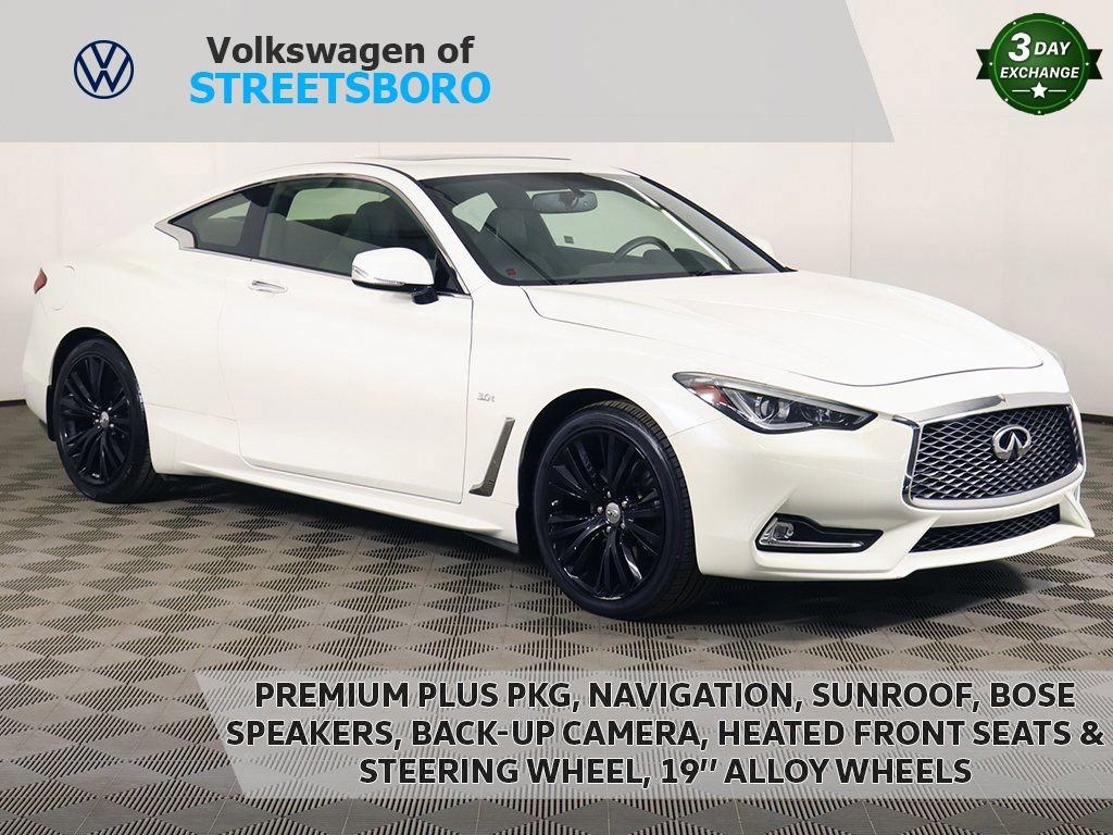 Used 2017 INFINITI Q60 w/ Premium Plus Package 3.0T image 1