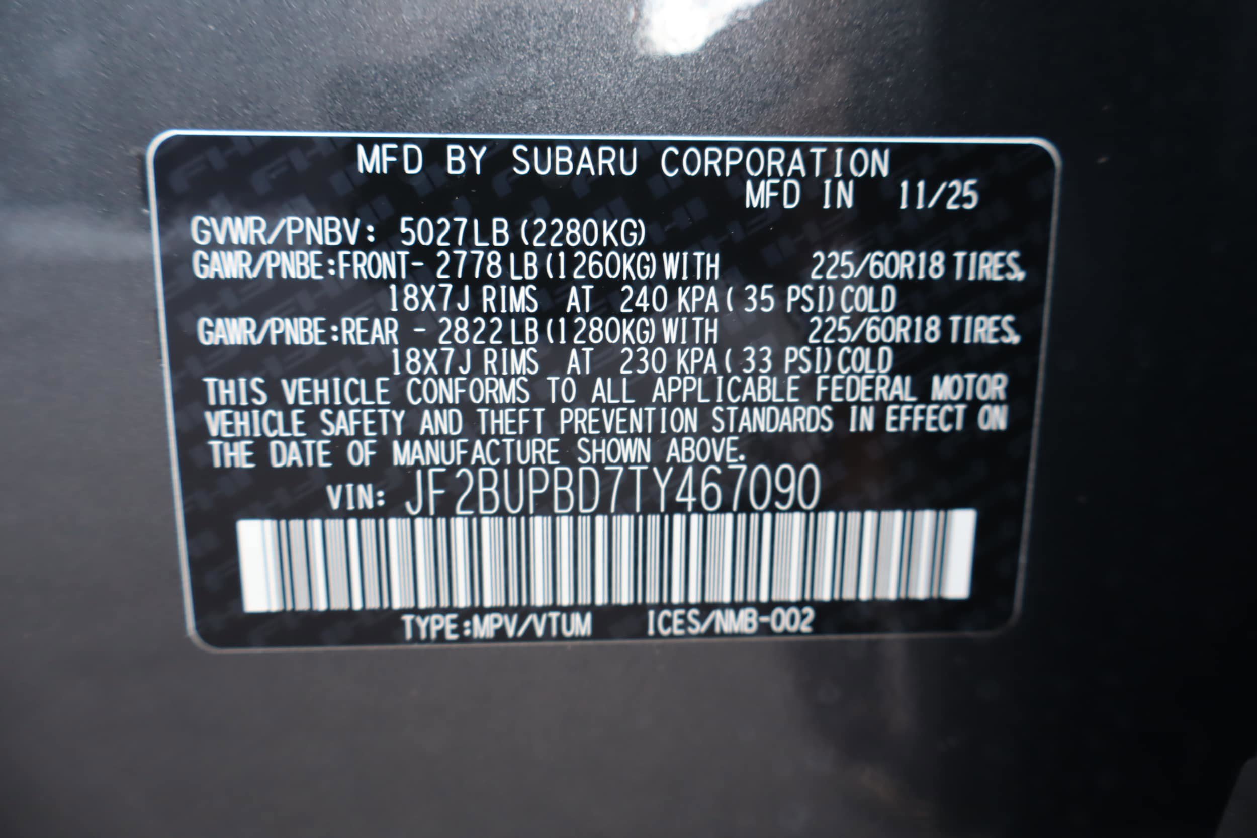 New 2026 Subaru Outback Premium AWD/4WD image 24