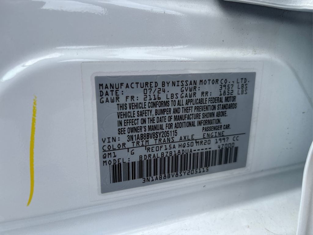 Certified 2025 Nissan Sentra S image 15