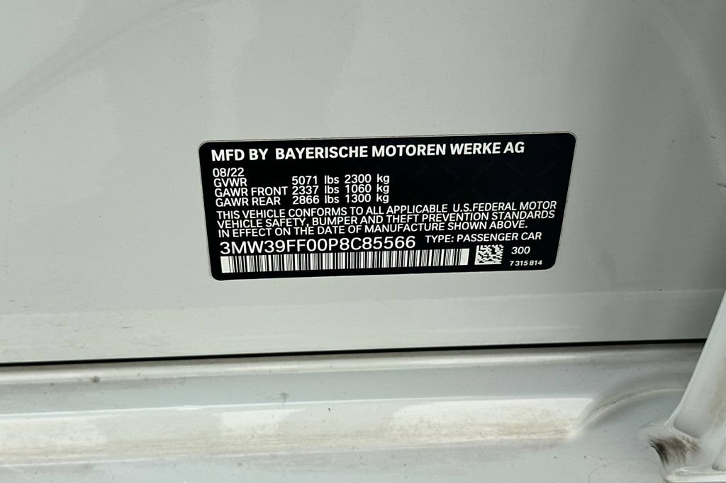 Used 2023 BMW 330e w/ Premium Package RWD image 34