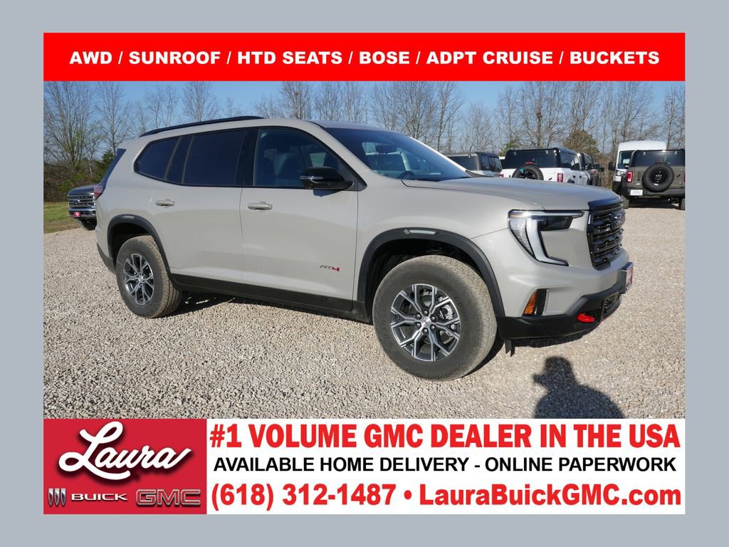 New 2026 GMC Acadia AT4