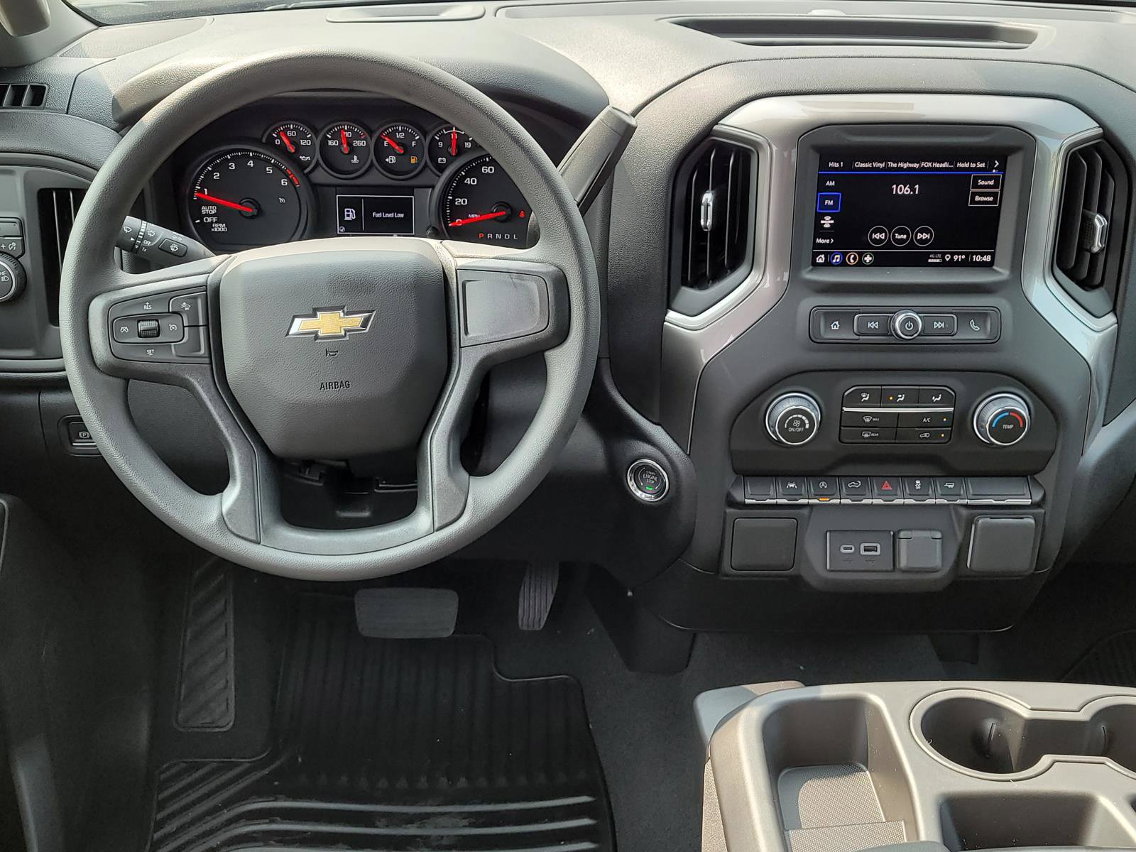 New 2026 Chevrolet Silverado 1500 Custom w/ Turbomax Blackout Package RWD image 10