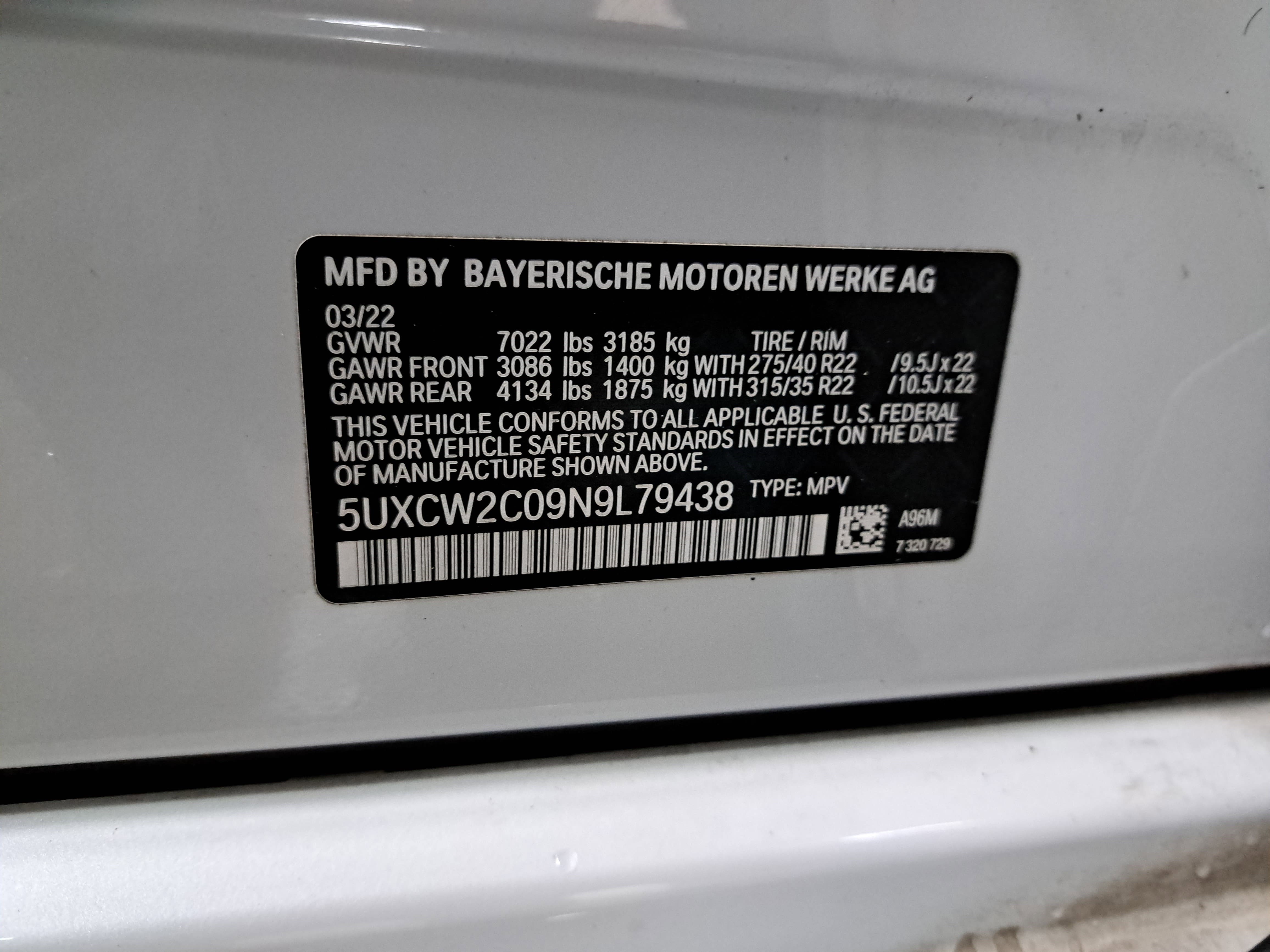 Used 2022 BMW X7 xDrive40i w/ Executive Package image 39