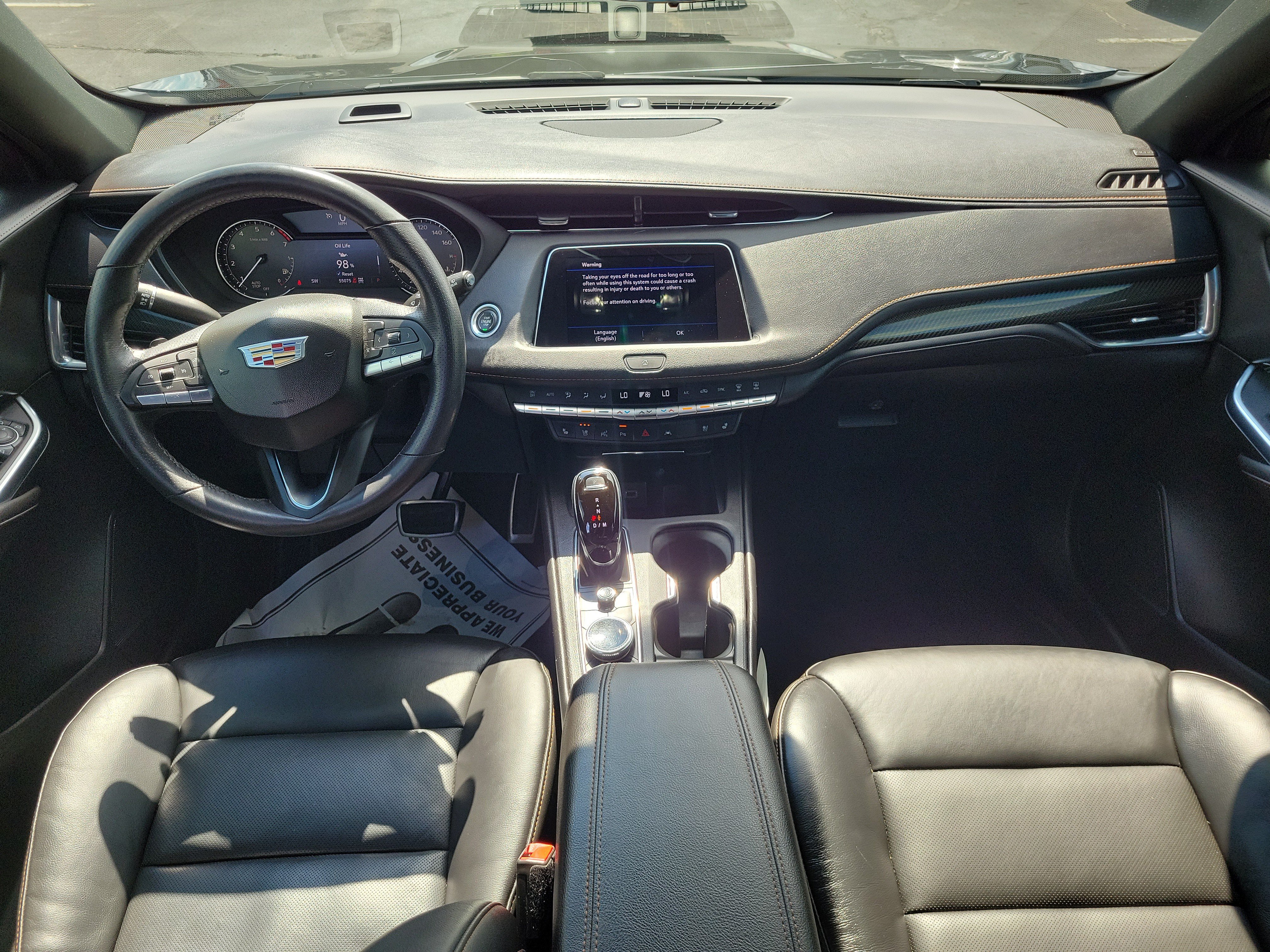 Used 2022 Cadillac XT4 Sport w/ LPO, ONYX Package AWD/4WD image 9