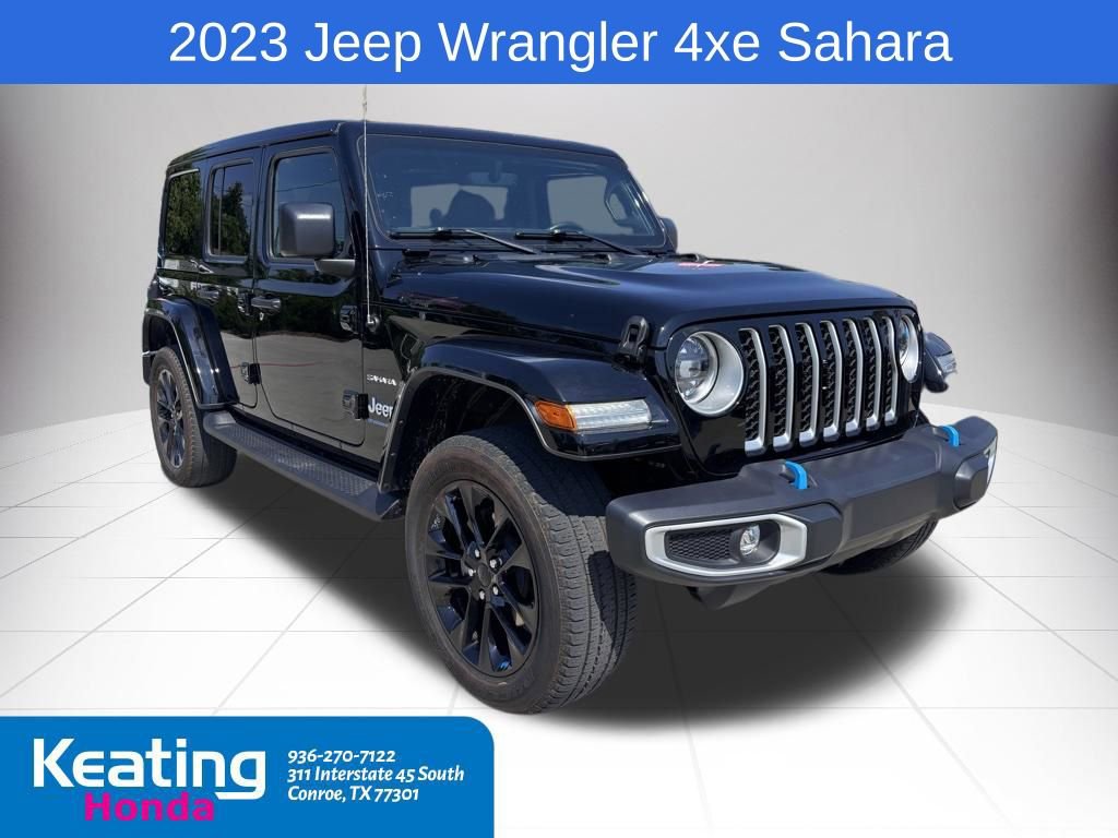 Used 2023 Jeep Wrangler Unlimited Sahara w/ Cold Weather Group AWD/4WD image 1