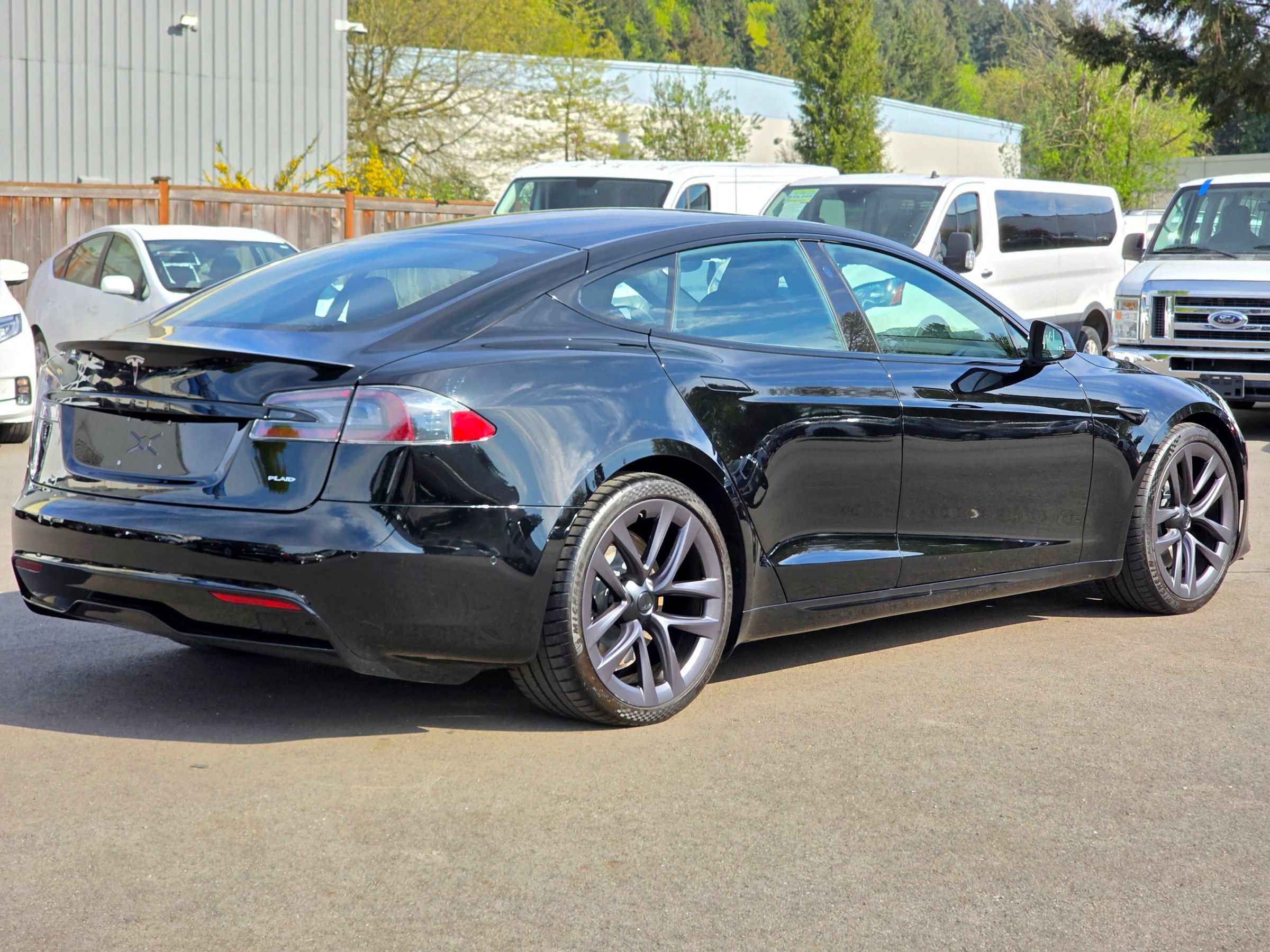 Used 2021 Tesla Model S Plaid AWD/4WD image 7