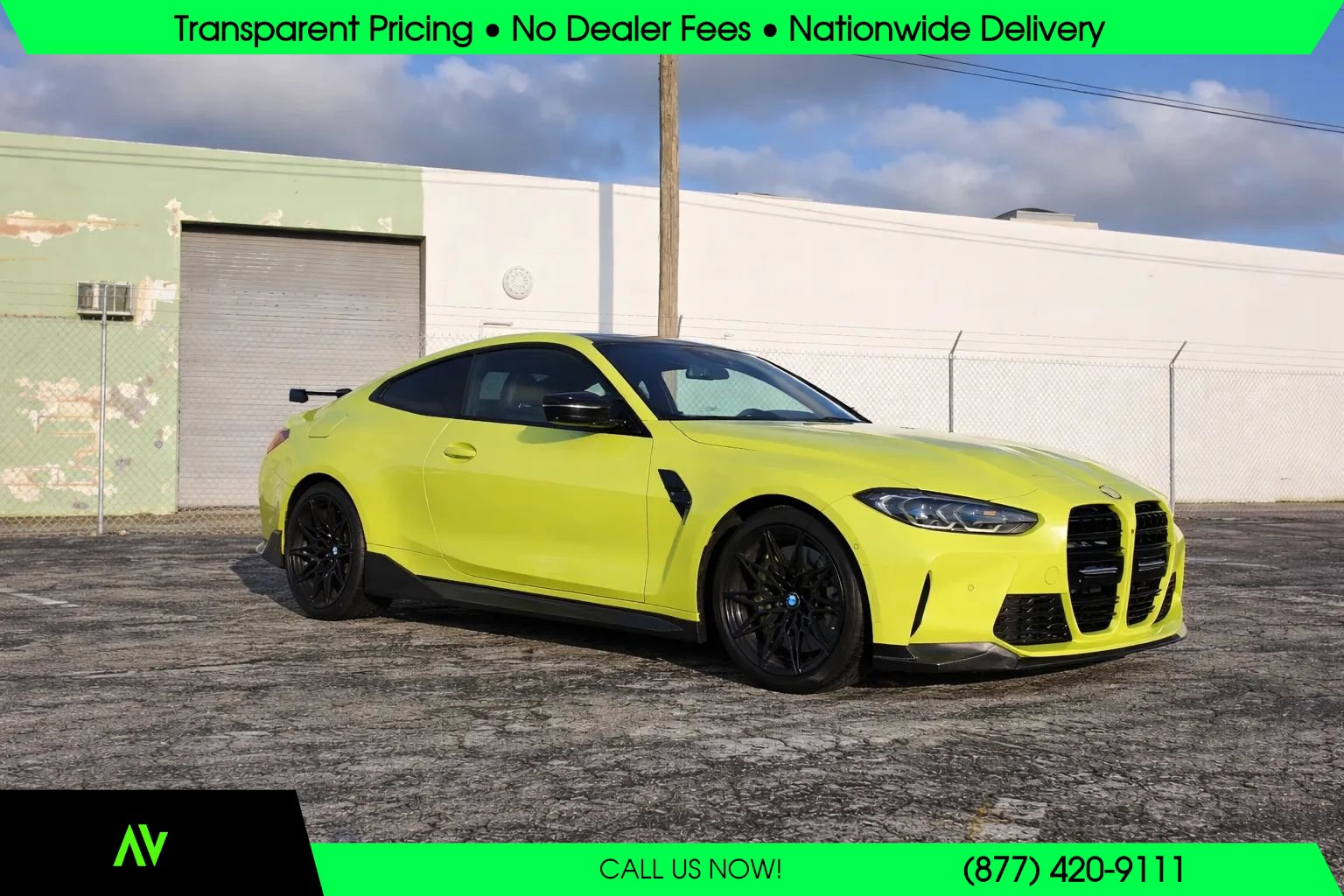 Used 2021 BMW M4 Coupe w/ Executive Package RWD image 3