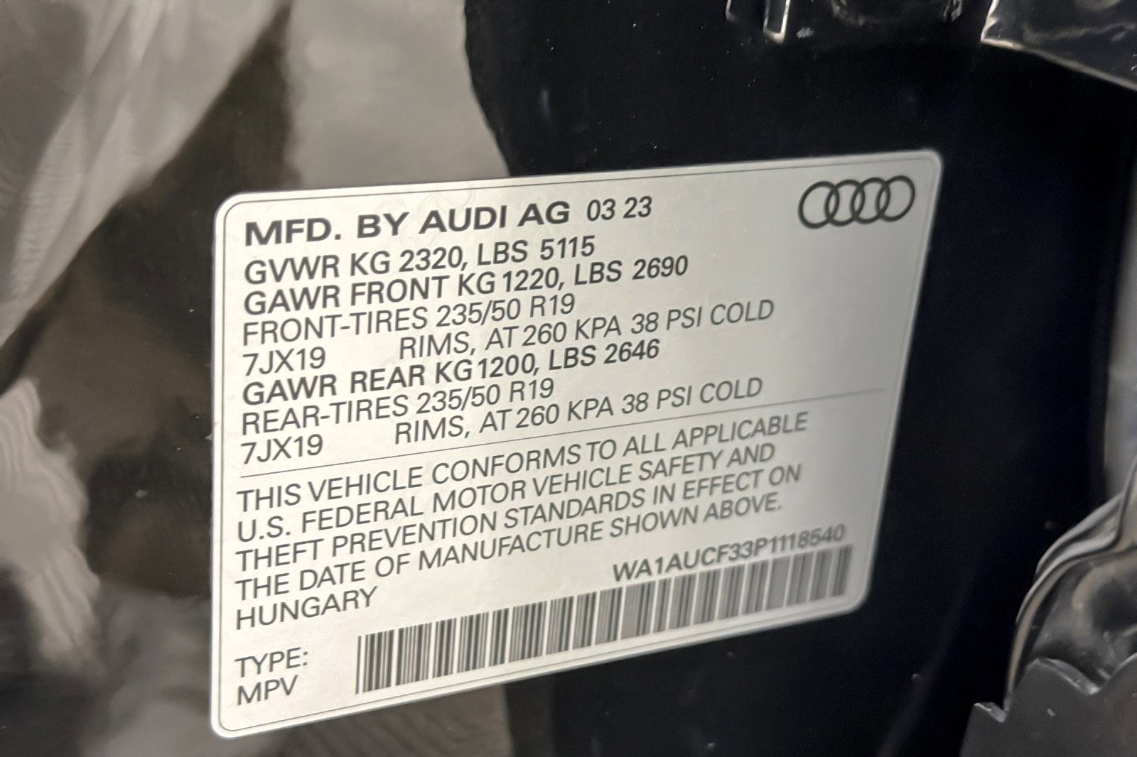 Used 2023 Audi Q3 2.0T Premium w/ Convenience Package AWD/4WD image 27