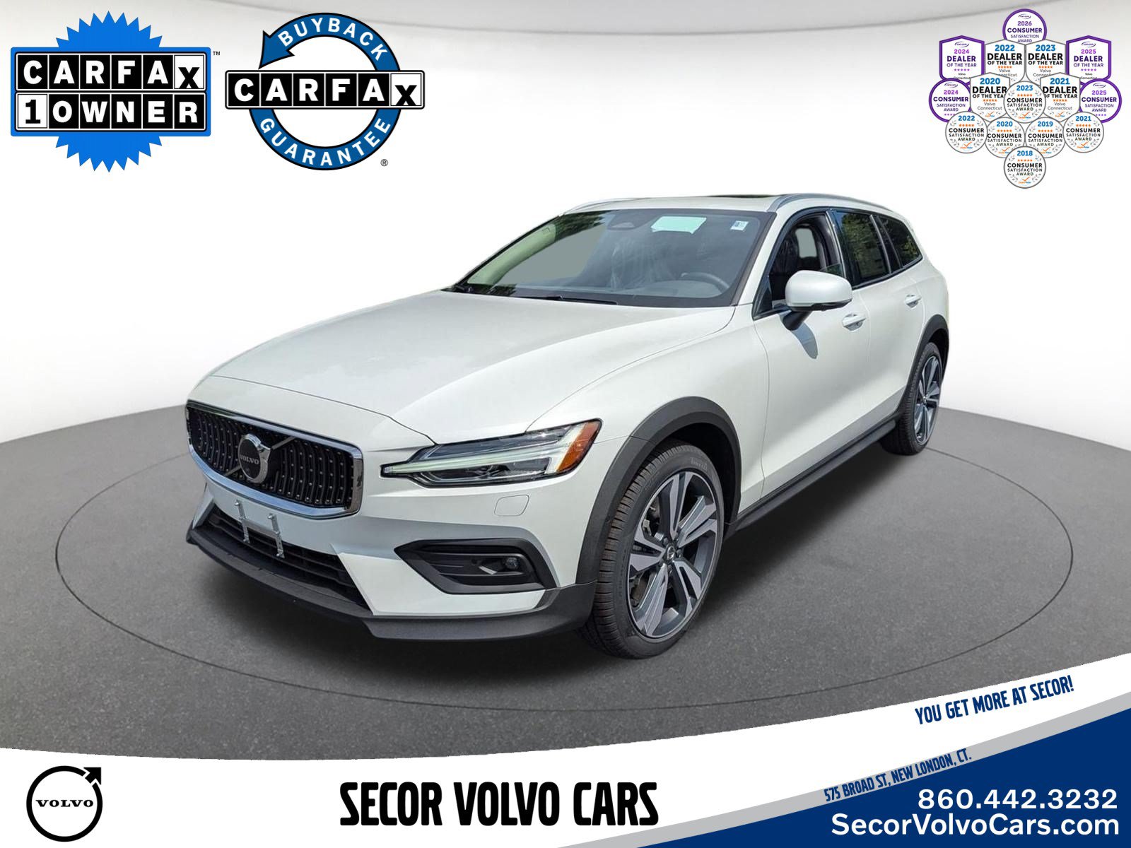 Certified 2026 Volvo V60 B5 Cross Country Plus w/ Protection Package Premier