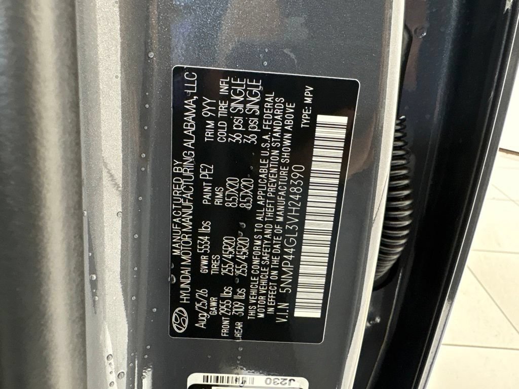 New 2027 Hyundai Santa Fe Limited FWD image 10