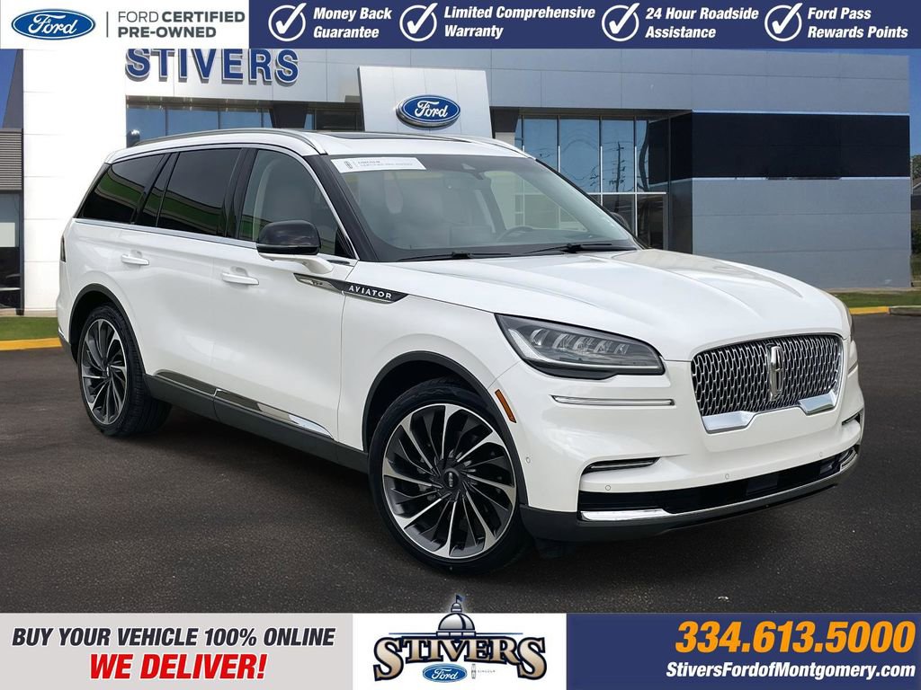 Certified 2023 Lincoln Aviator Reserve w/ Equipment Group 201A