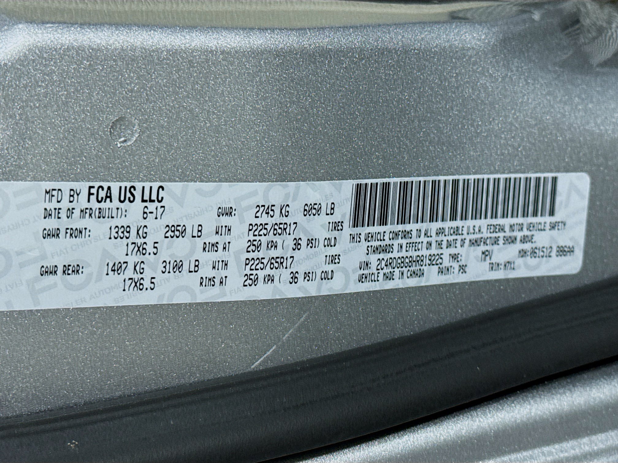 Used 2017 Dodge Grand Caravan SE w/ Power Window Group FWD image 38