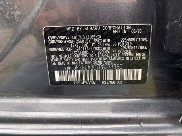 Certified 2024 Subaru Crosstrek 2.0i AWD/4WD image 19