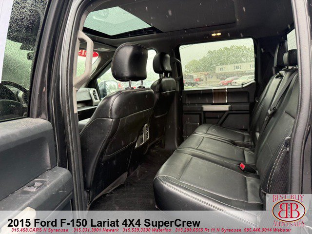 Used 2015 Ford F150 Lariat AWD/4WD image 12