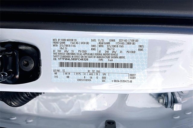 New 2025 Ford F150 Tremor w/ Equipment Group 402A High image 13