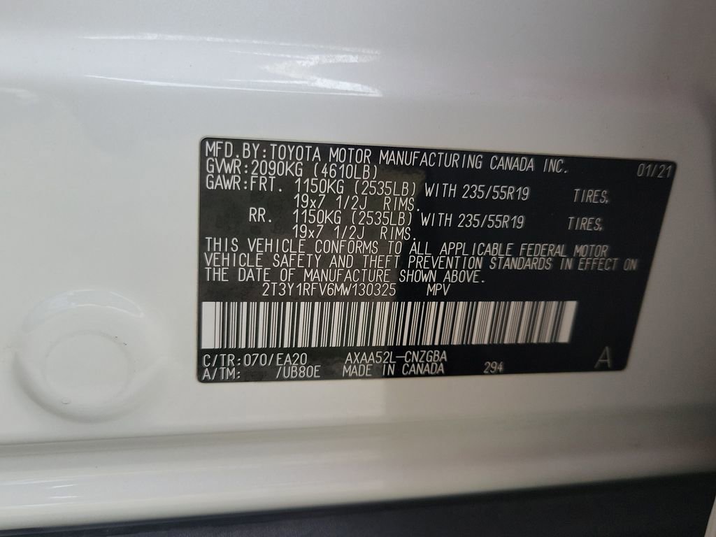 Certified 2021 Toyota RAV4 Limited image 37