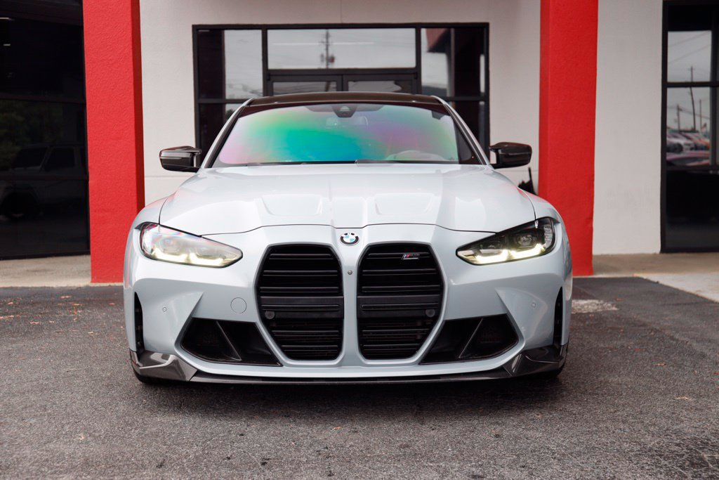 Used 2022 BMW M3 Competition w/ M Carbon Exterior Package RWD image 7