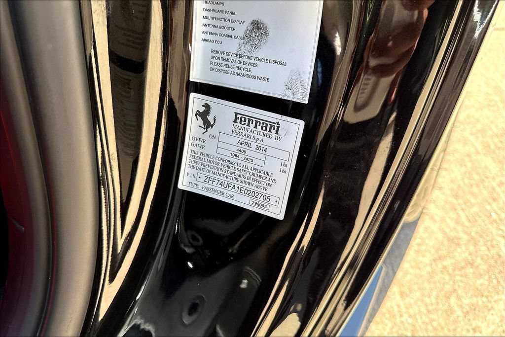 Used 2014 Ferrari F12 Berlinetta RWD image 16