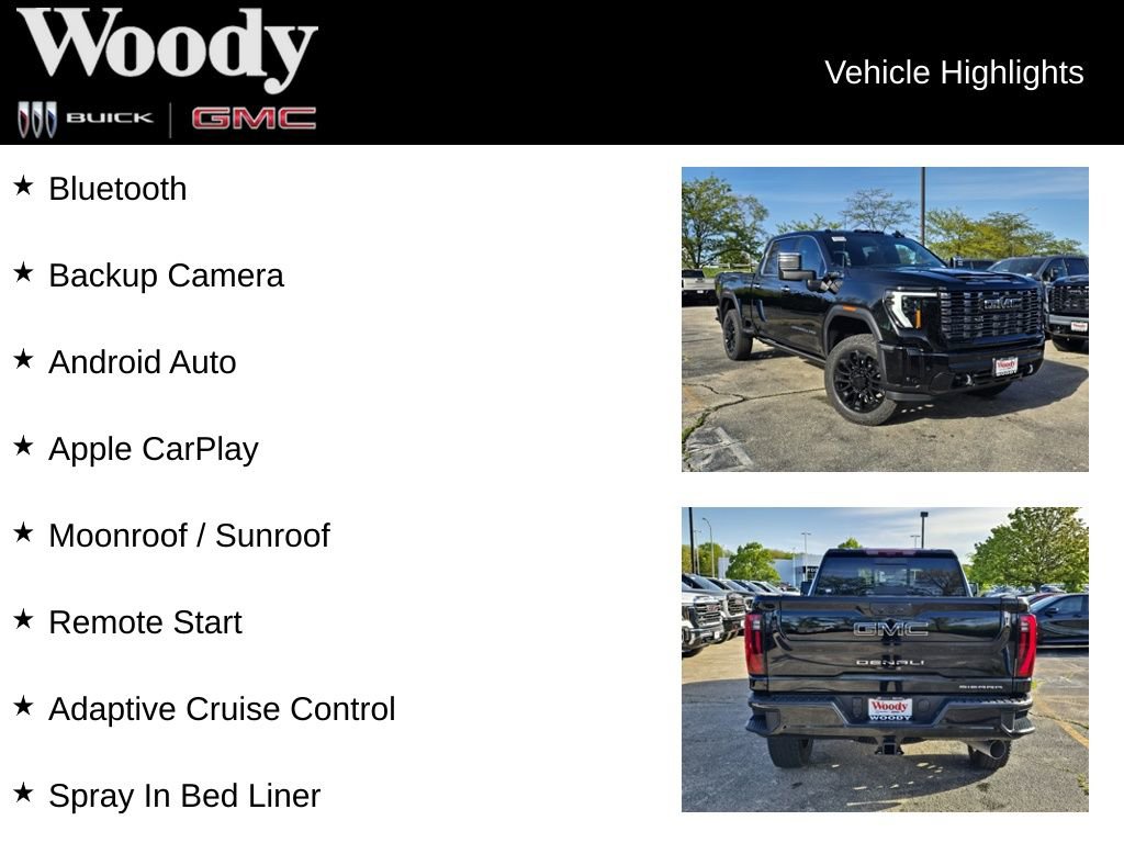 New 2026 GMC Sierra 2500 Denali Ultimate w/ Snow Plow Prep/Camper Package AWD/4WD image 3