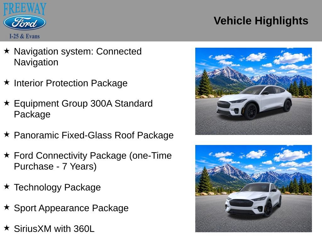 New 2026 Ford Mustang Mach-E Premium w/ Sport Appearance Package AWD/4WD image 2