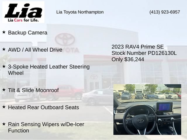 Used 2023 Toyota RAV4 SE w/ Weather & Moonroof Package AWD/4WD image 14