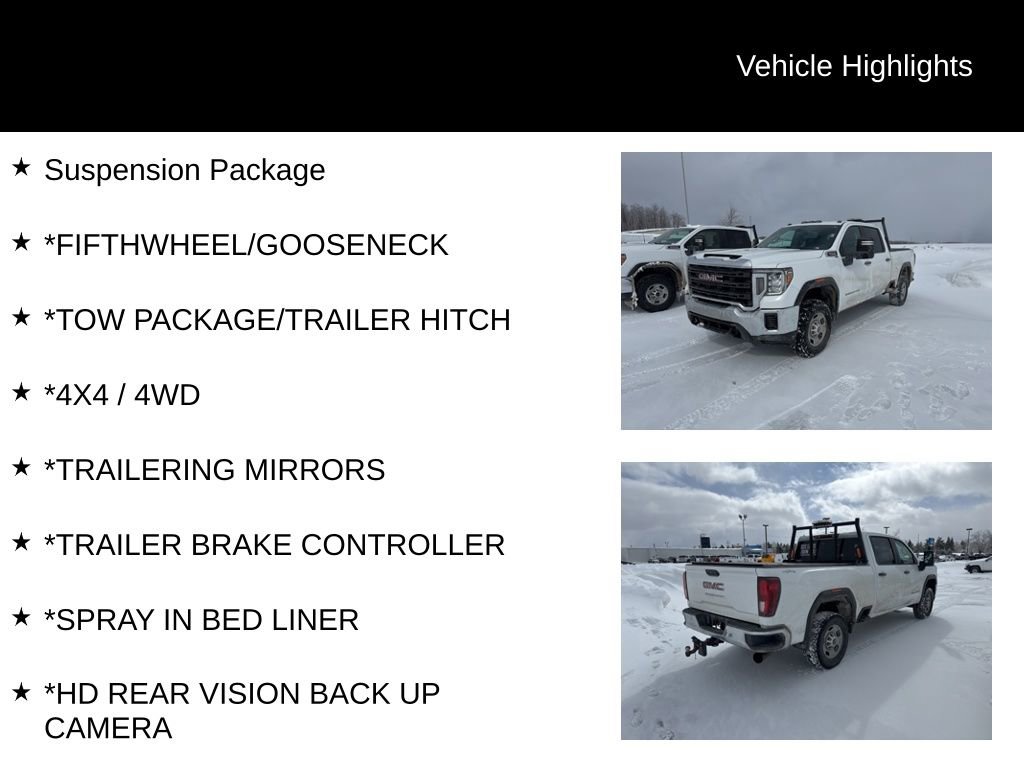 Used 2023 GMC Sierra 2500 Pro w/ Gooseneck/5TH Wheel Package image 14