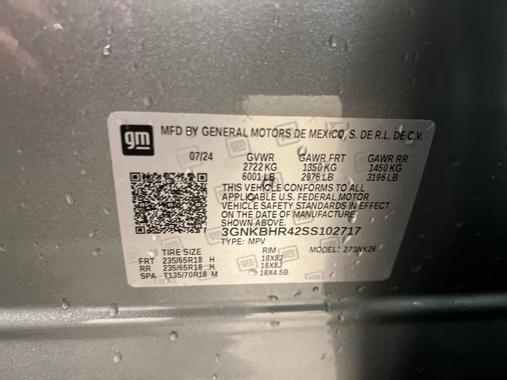 Certified 2025 Chevrolet Blazer LT w/ Driver Confidence Package image 28