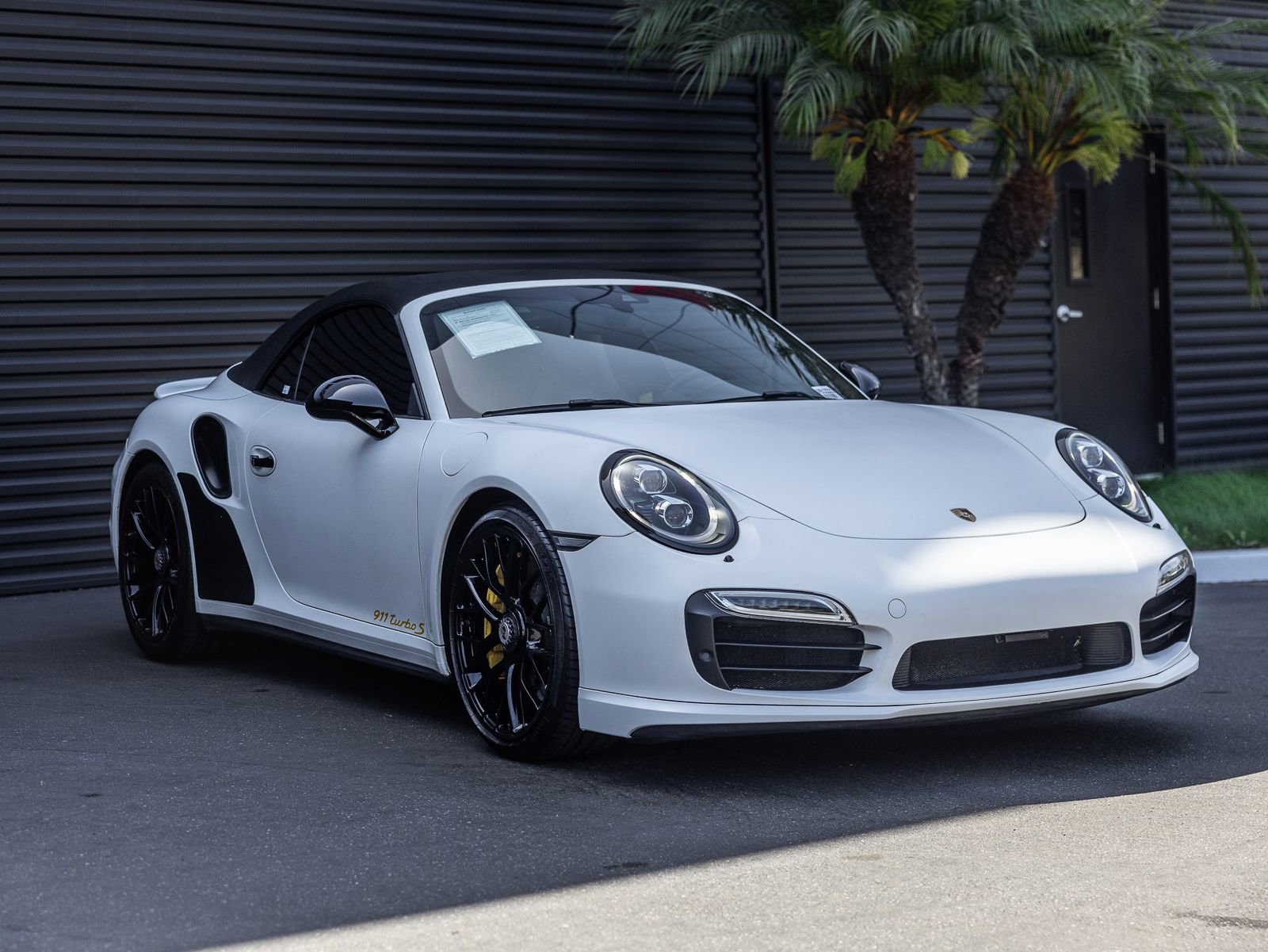 Certified 2015 Porsche 911 Turbo S AWD/4WD image 6