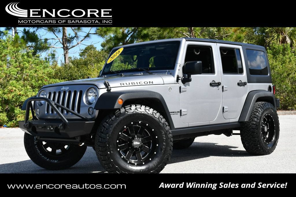 Used 2016 Jeep Wrangler Unlimited Rubicon w/ Connectivity Group