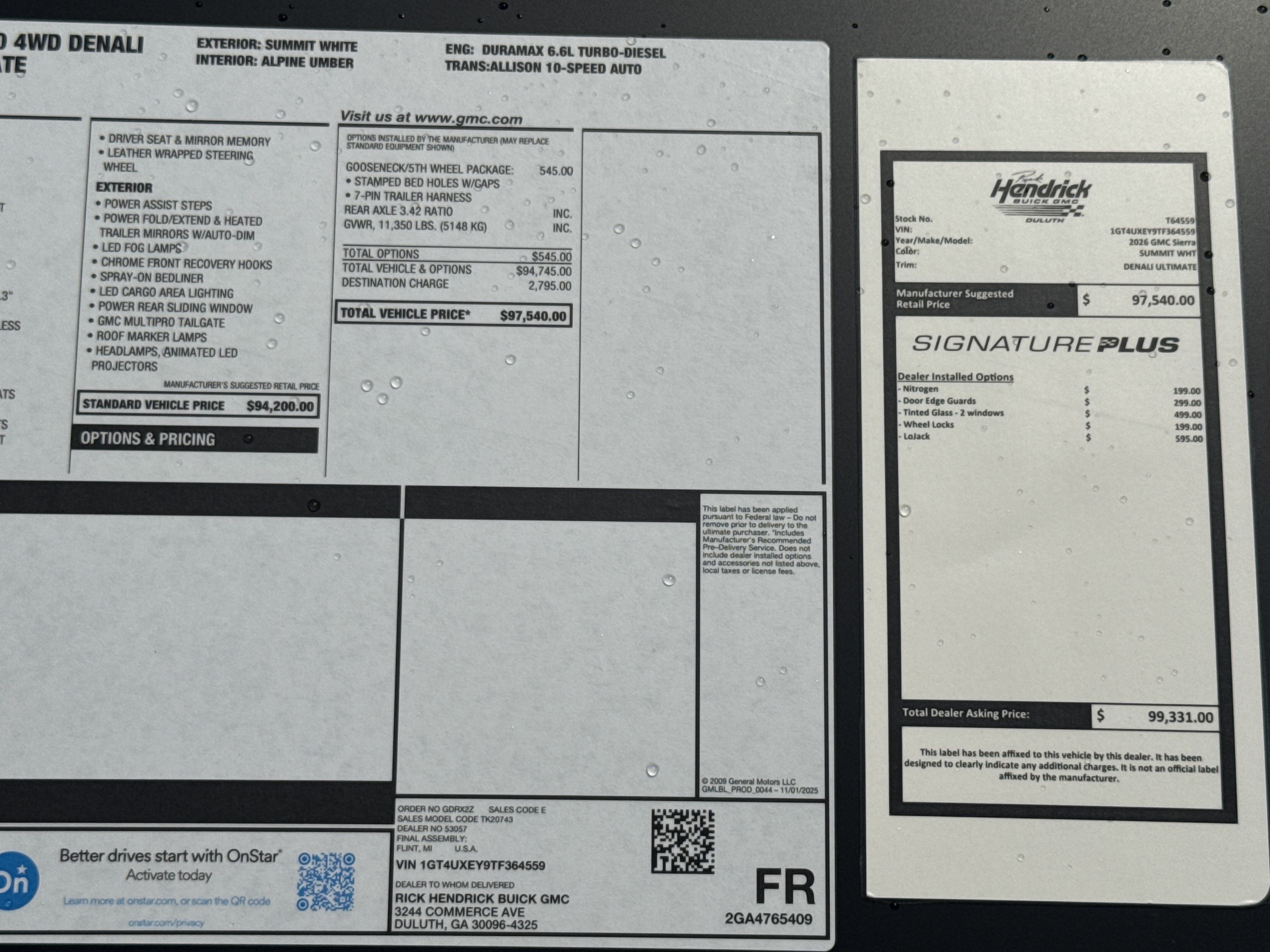 New 2026 GMC Sierra 2500 Denali Ultimate AWD/4WD image 30
