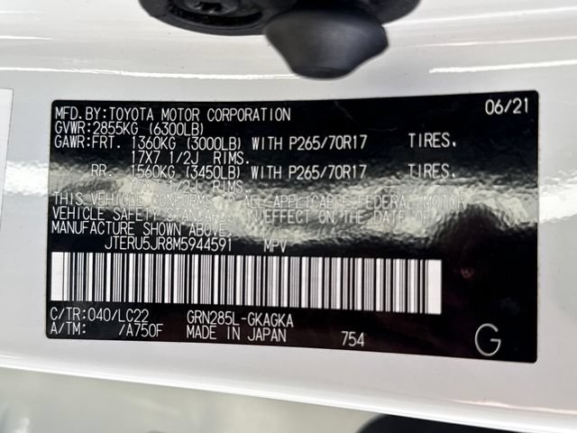 Used 2021 Toyota 4Runner TRD Off-Road Premium AWD/4WD image 17