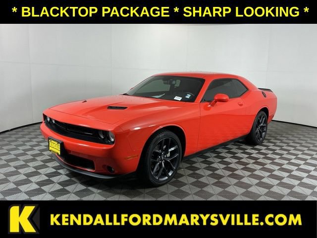 Used 2023 Dodge Challenger SXT w/ Blacktop Package RWD image 1