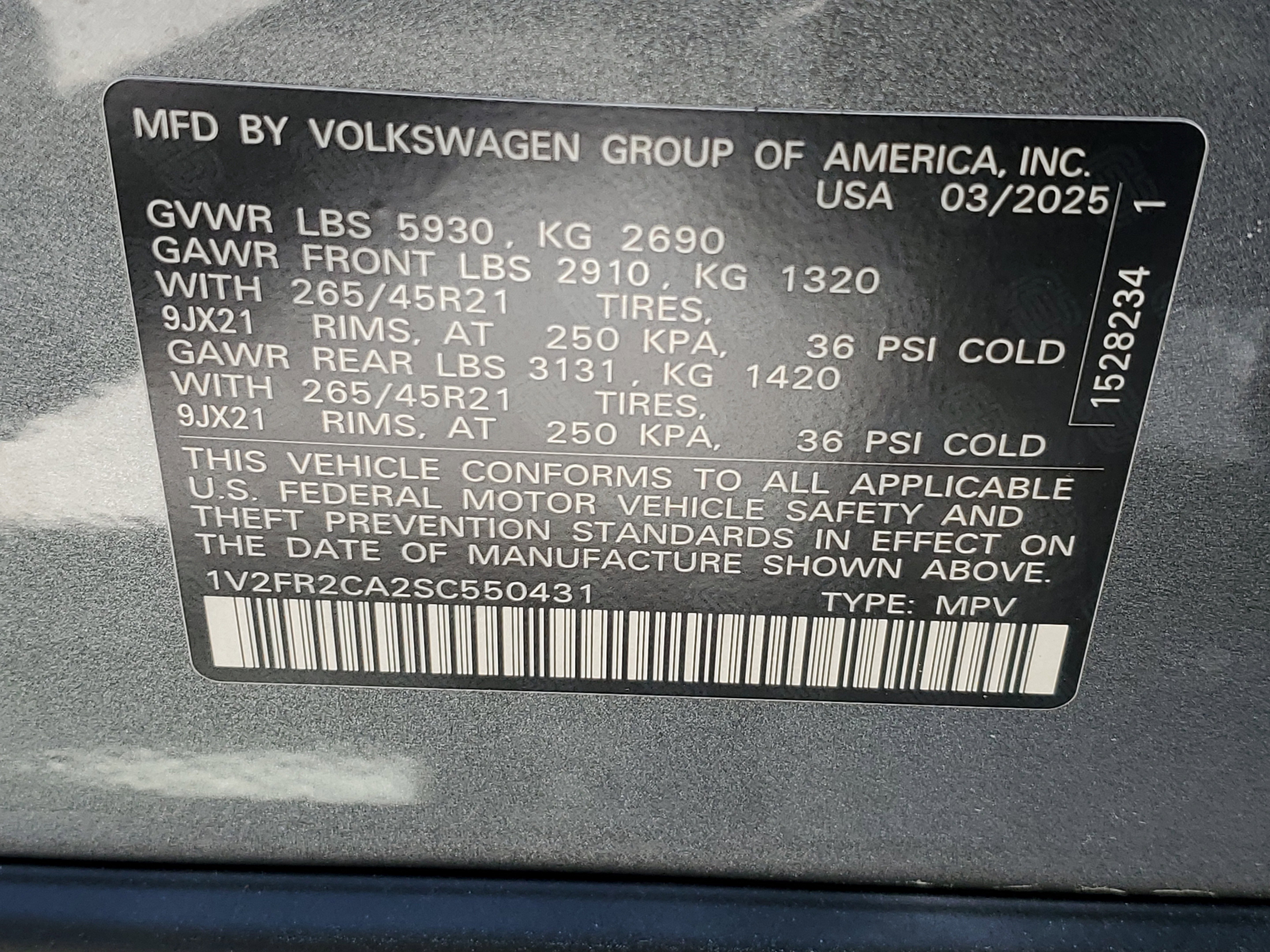 New 2025 Volkswagen Atlas SEL Premium R-Line image 26