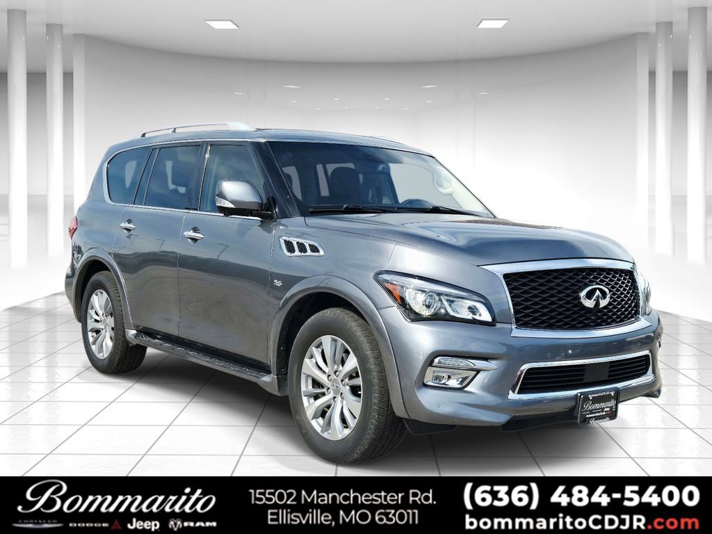 Used 2015 INFINITI QX80 4WD w/ Driver's Assistance Package