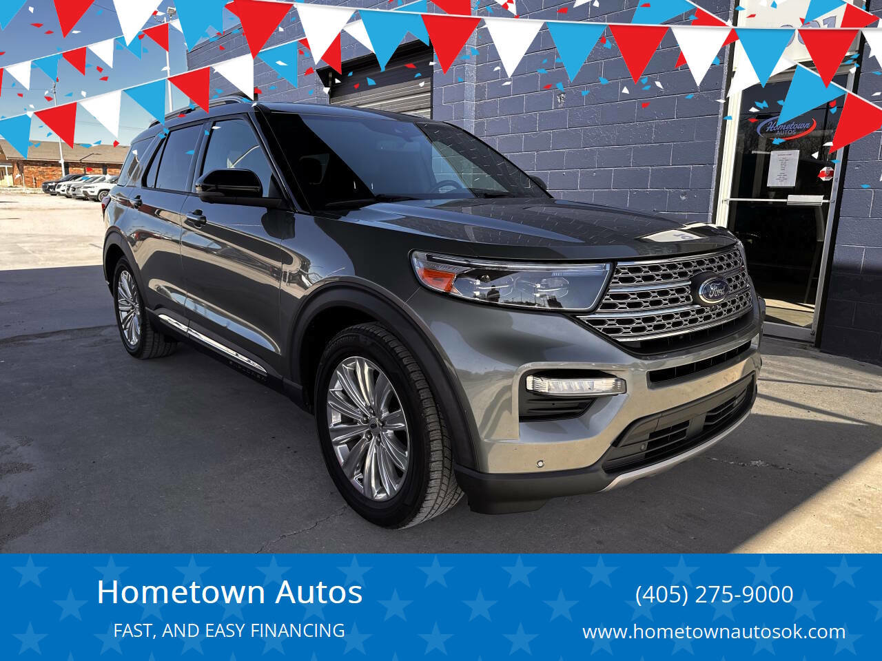 Used 2020 Ford Explorer Limited w/ Class III Trailer Tow Package image 1